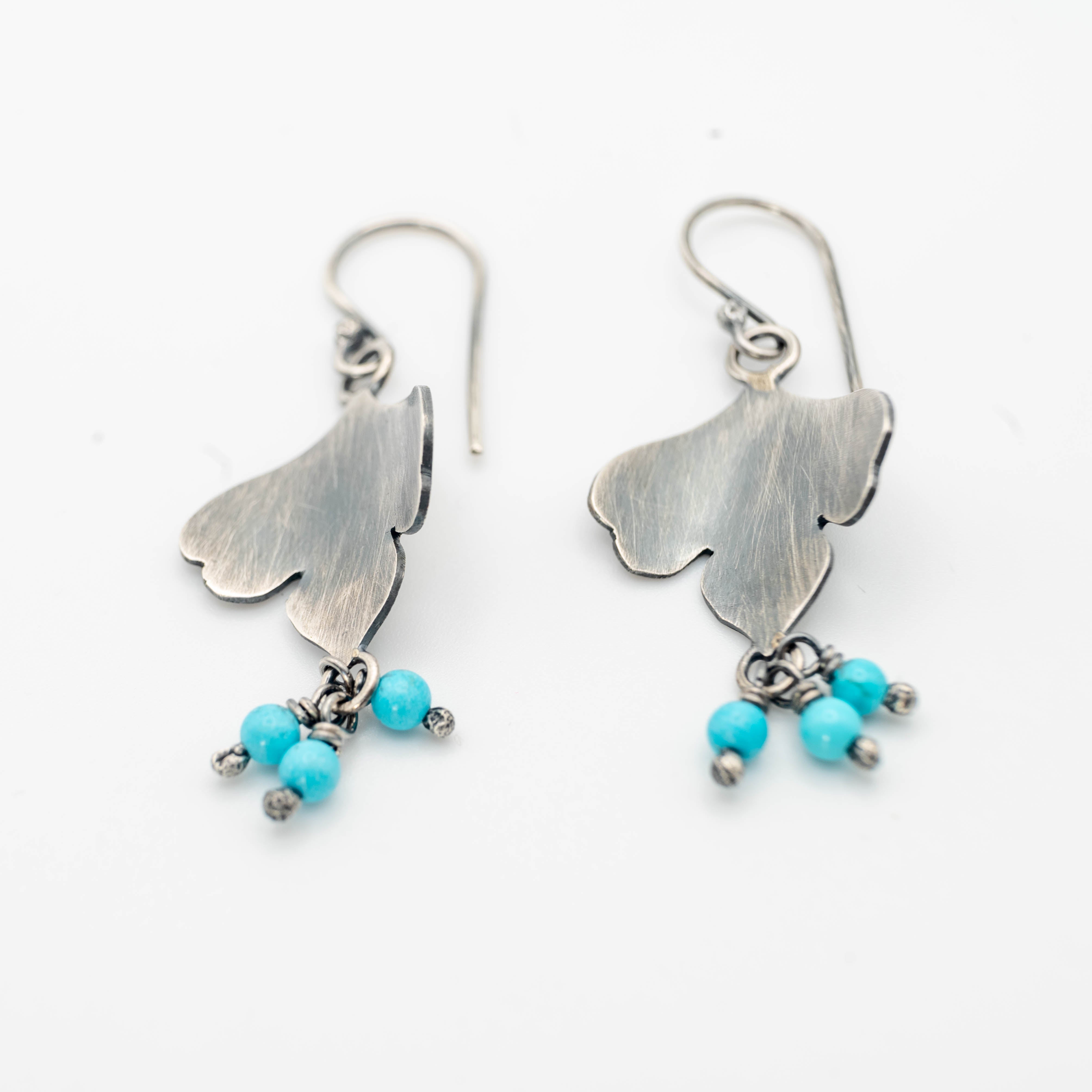 χειροποίητα ασημενια σκουλαρίκια