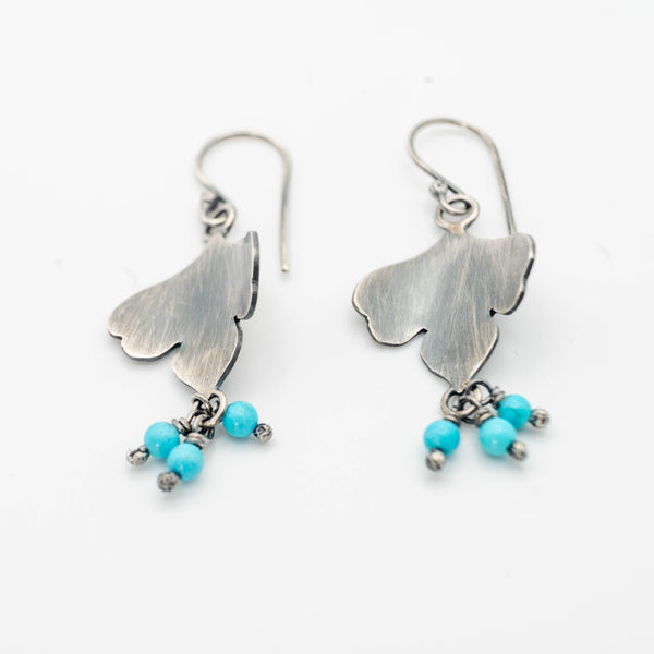 χειροποίητα ασημενια σκουλαρίκια