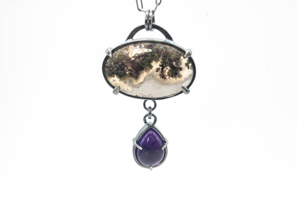 κολιε με αμέθυστο