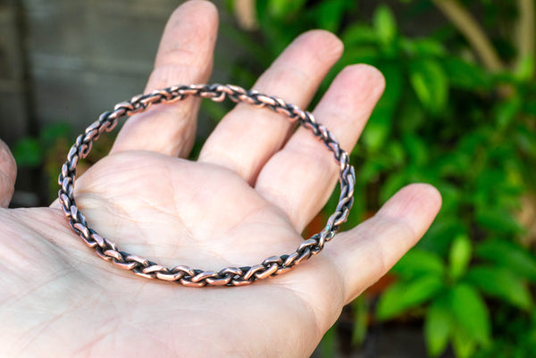 ανδρικα χαλκινα βραχιολια