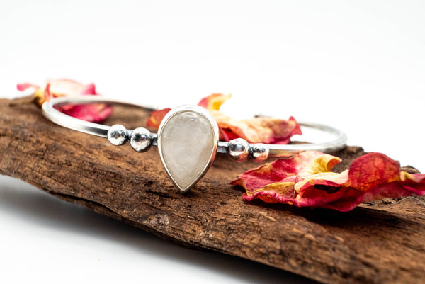 χειροποίητο ασημένιο βραχιόλι γυναίκα