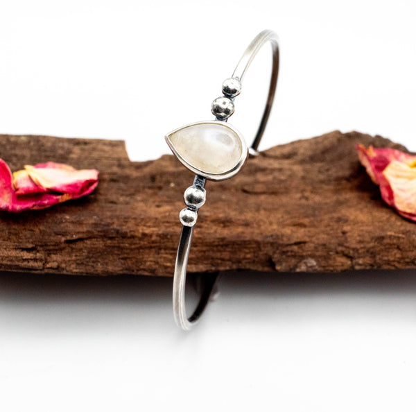 ασημένιο βραχιόλι  xeiropeda anoigomeno χειροποίητο