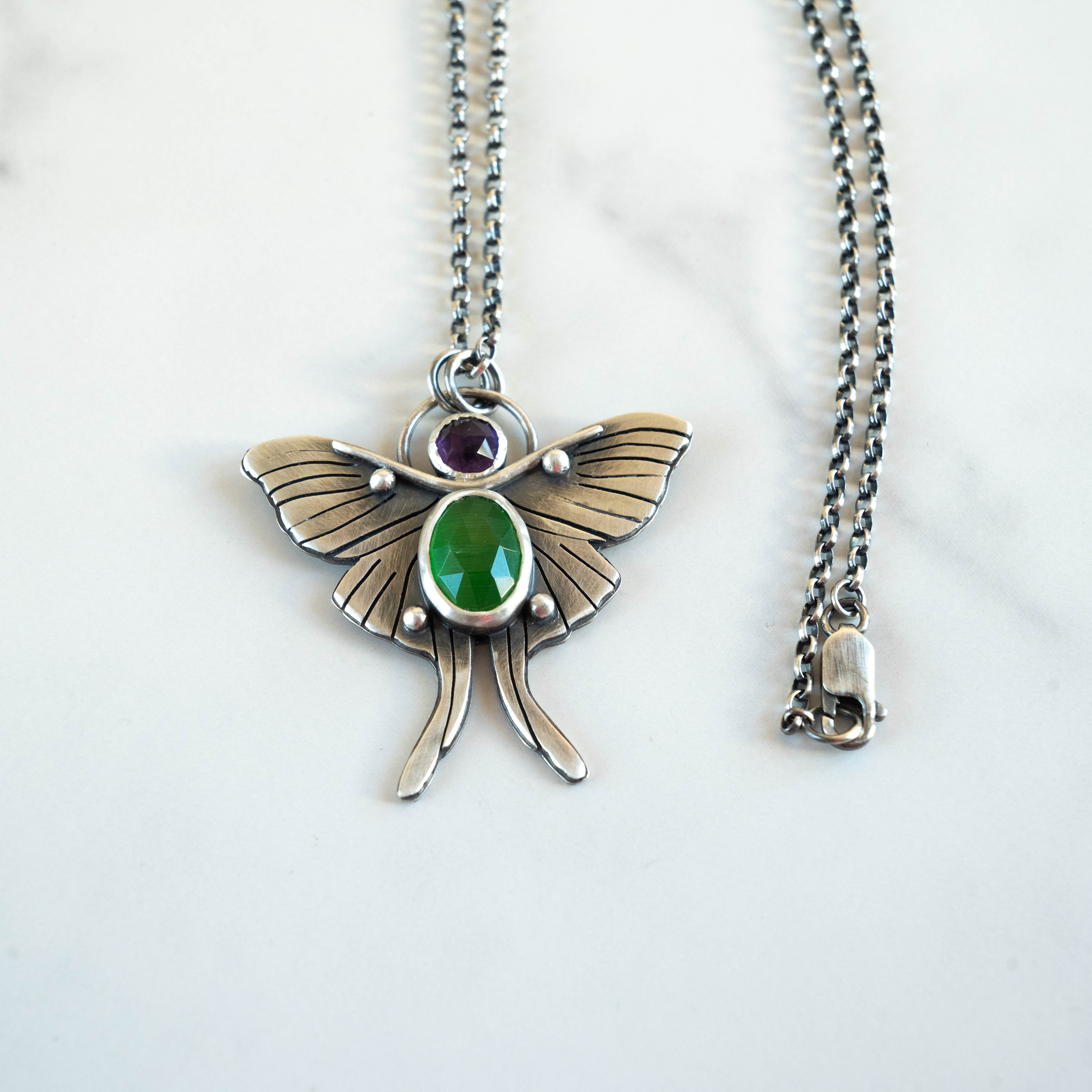 κολιε με ημιπολύτιμες πετρες