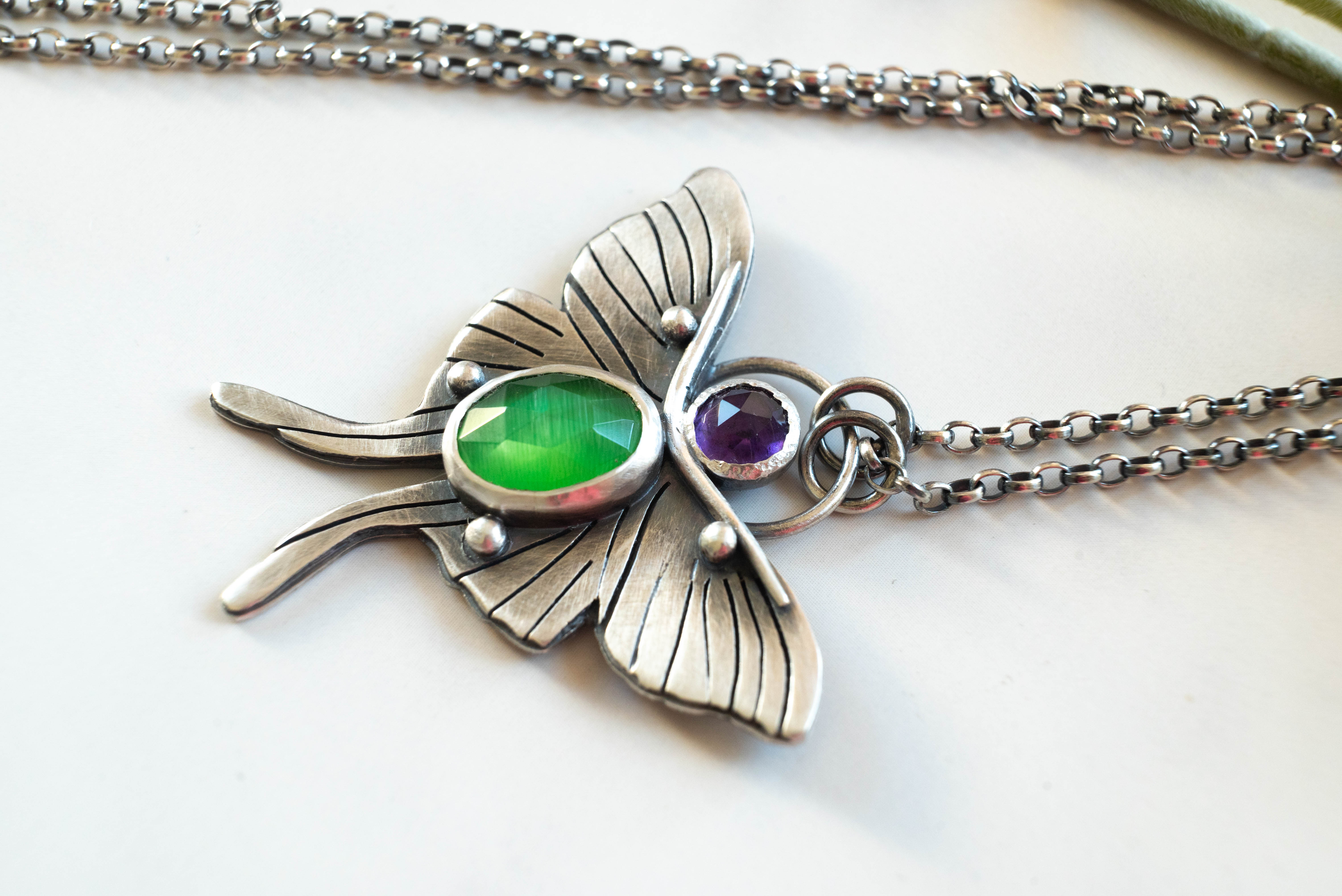 ασημενια χειροποιητα κολιε