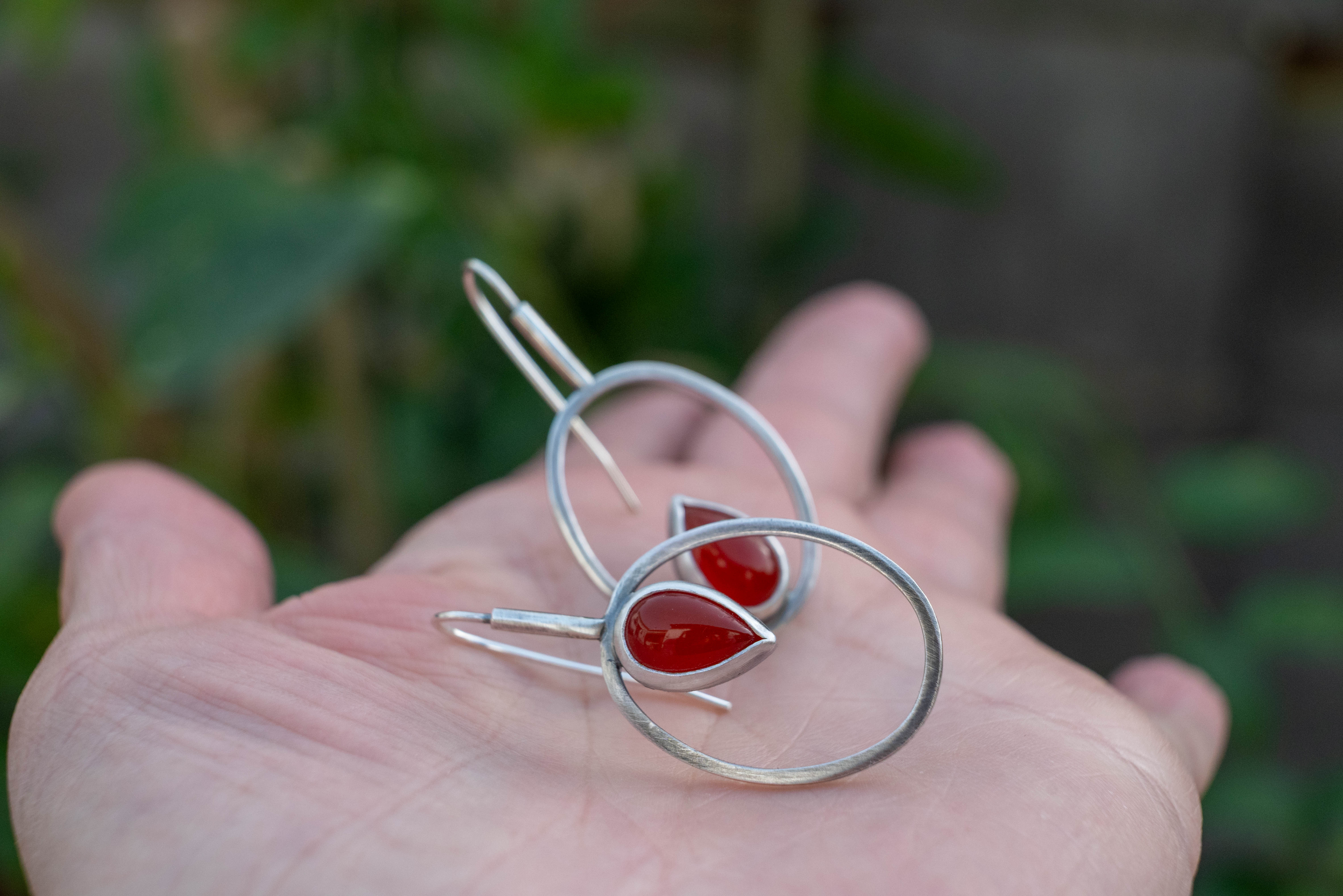 boho ασημενια σκουλαρικια χανια silverstro