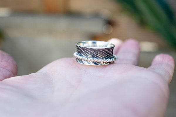 δαχτυλίδι αντίχειρα ασήμι 925