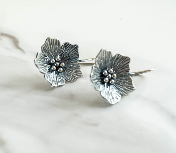 ασημενια σκουλαρικια