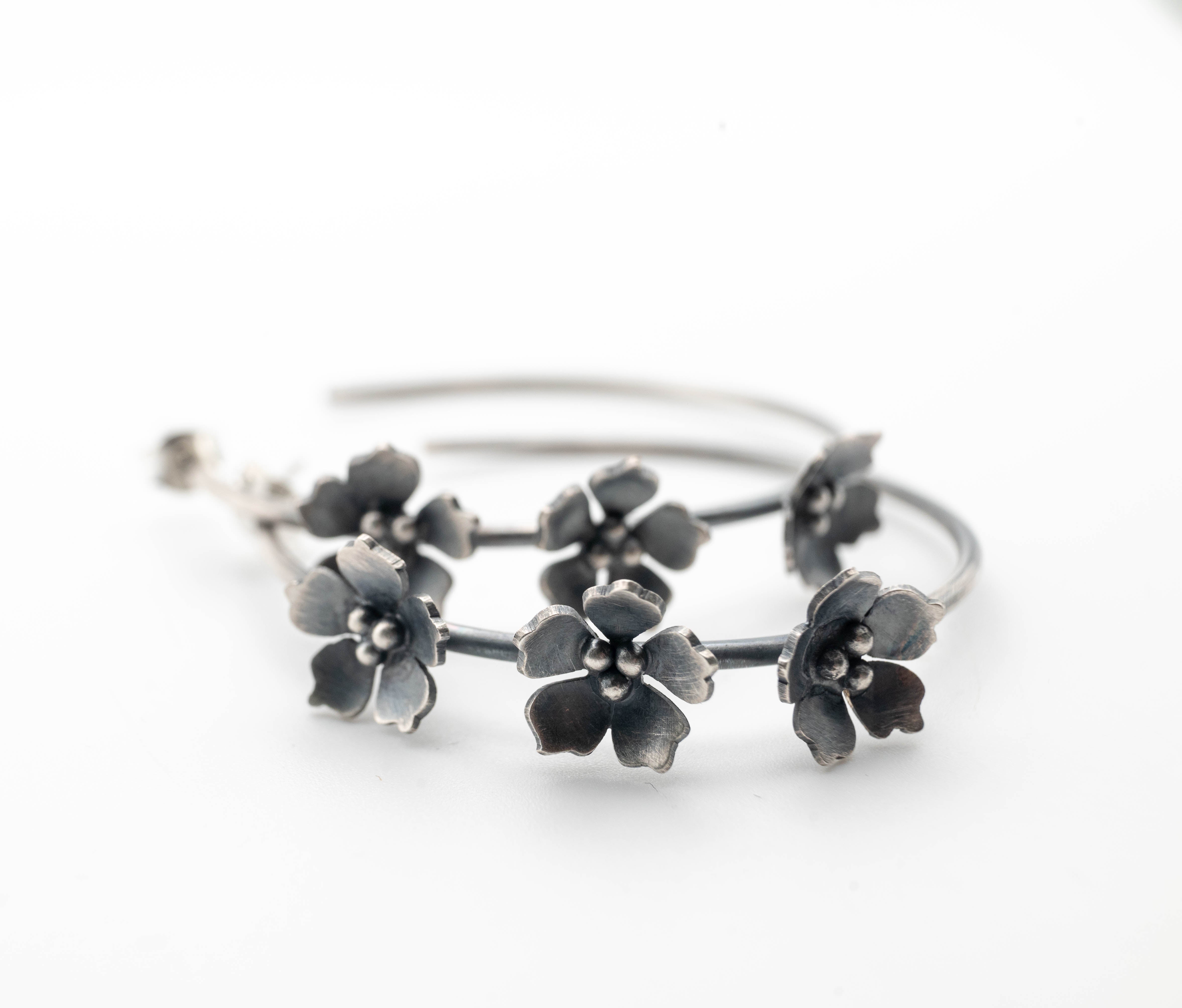 ασημενιοι κρικοι σκουλαρικια