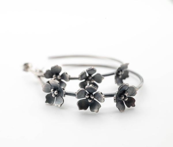 ασημενιοι κρικοι σκουλαρικια