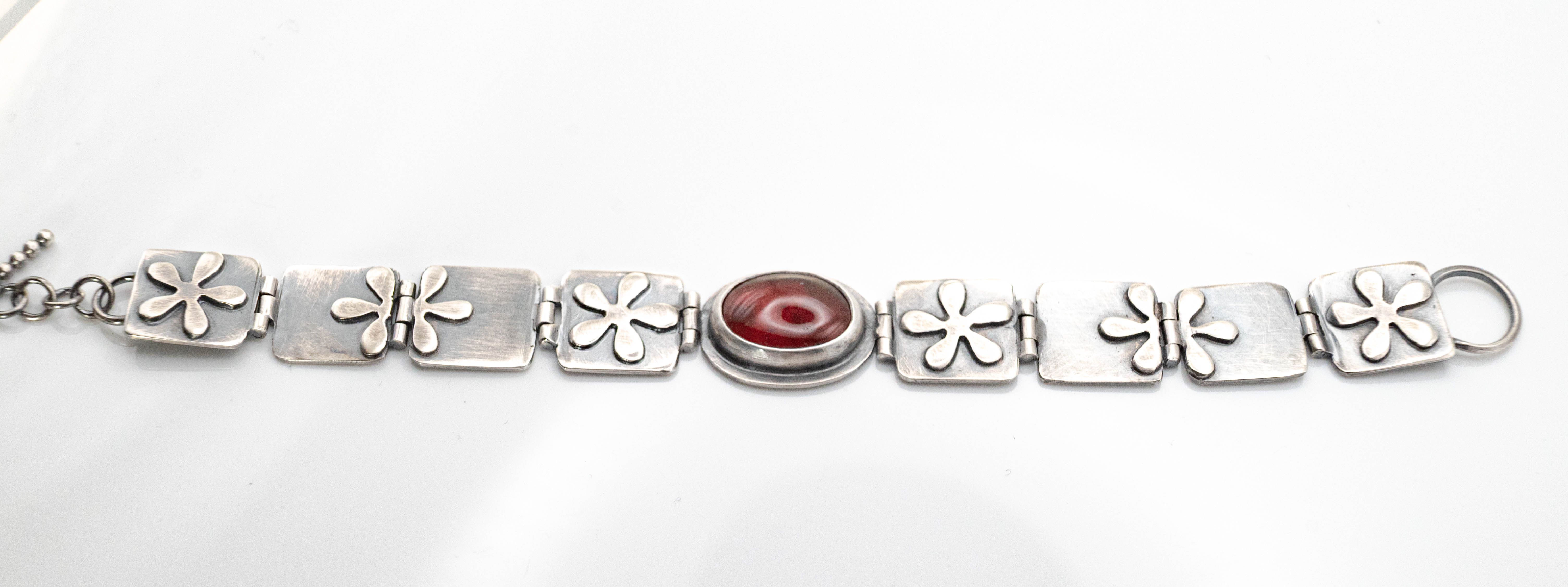 boho ασημένιο βραχιόλι αλυσίδα