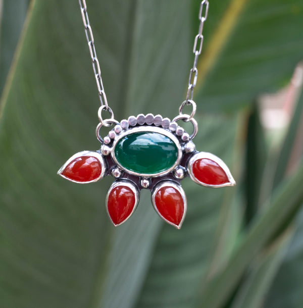 ασημένιο μενταγιόν όνυχα