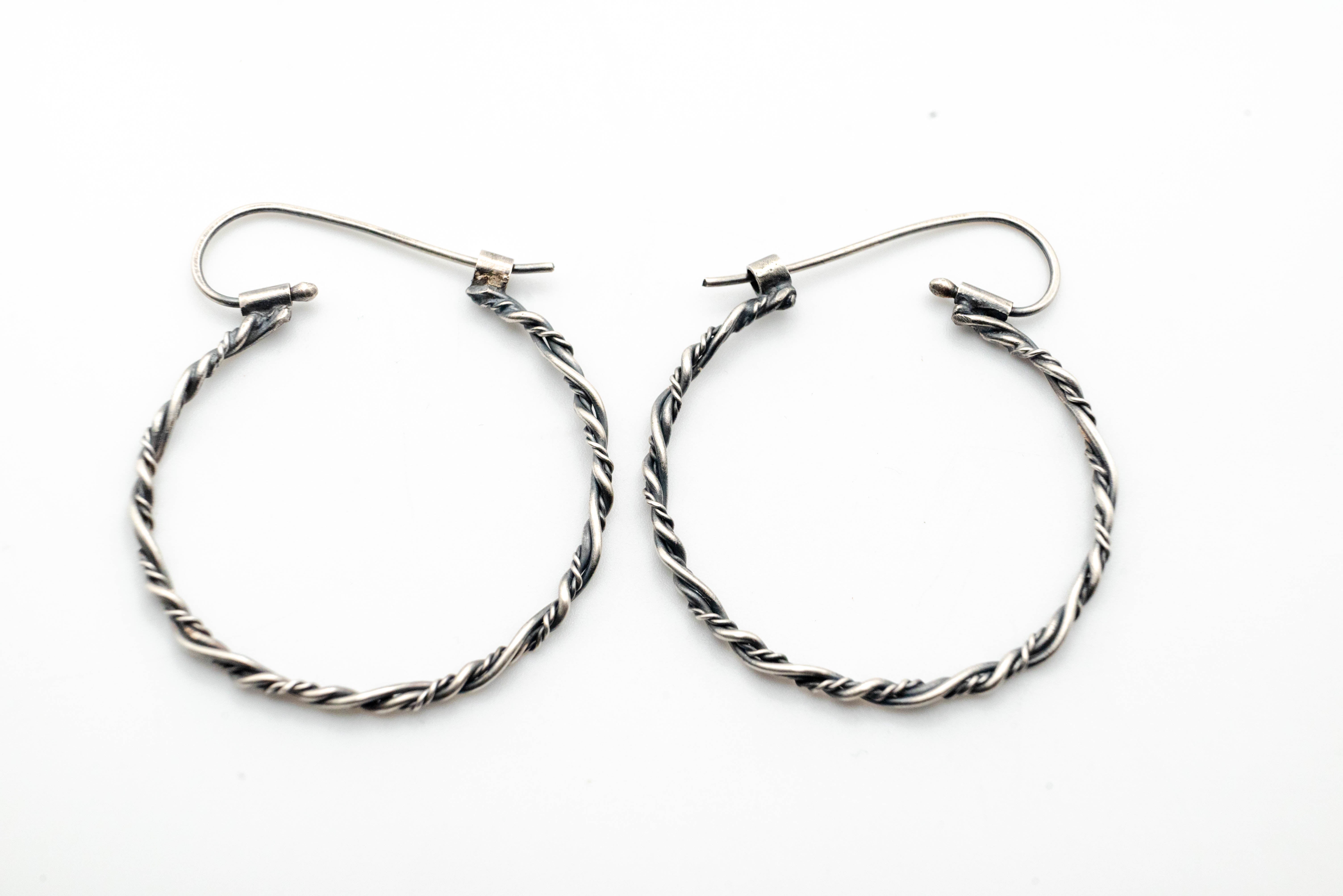 σκουλαρικια κρικοι ασημενια