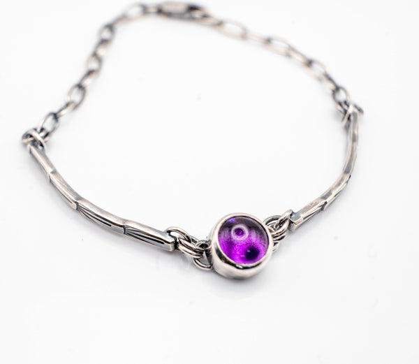 ρυθμιζόμενο ασημένιο βραχιόλι