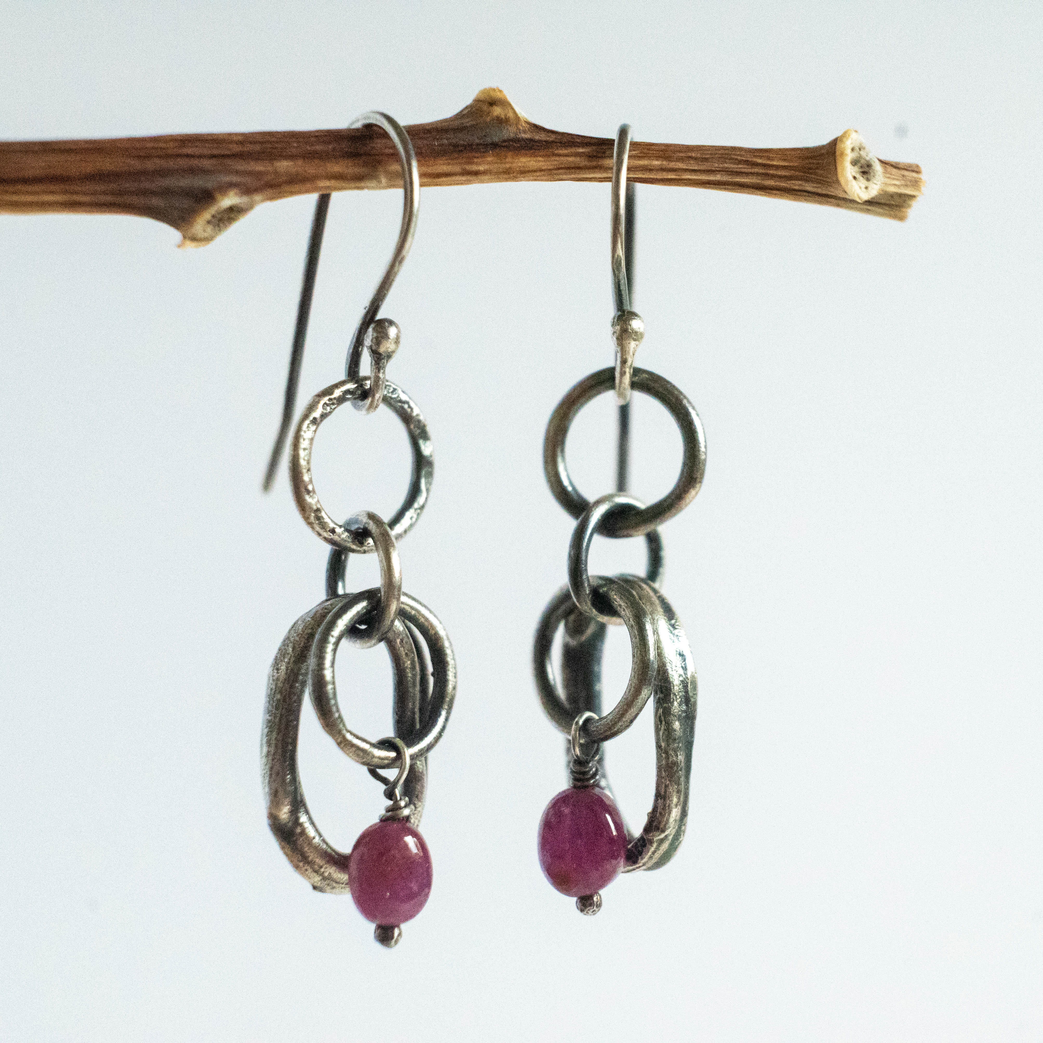 ασημενια σκουλαρικια κρεμαστα