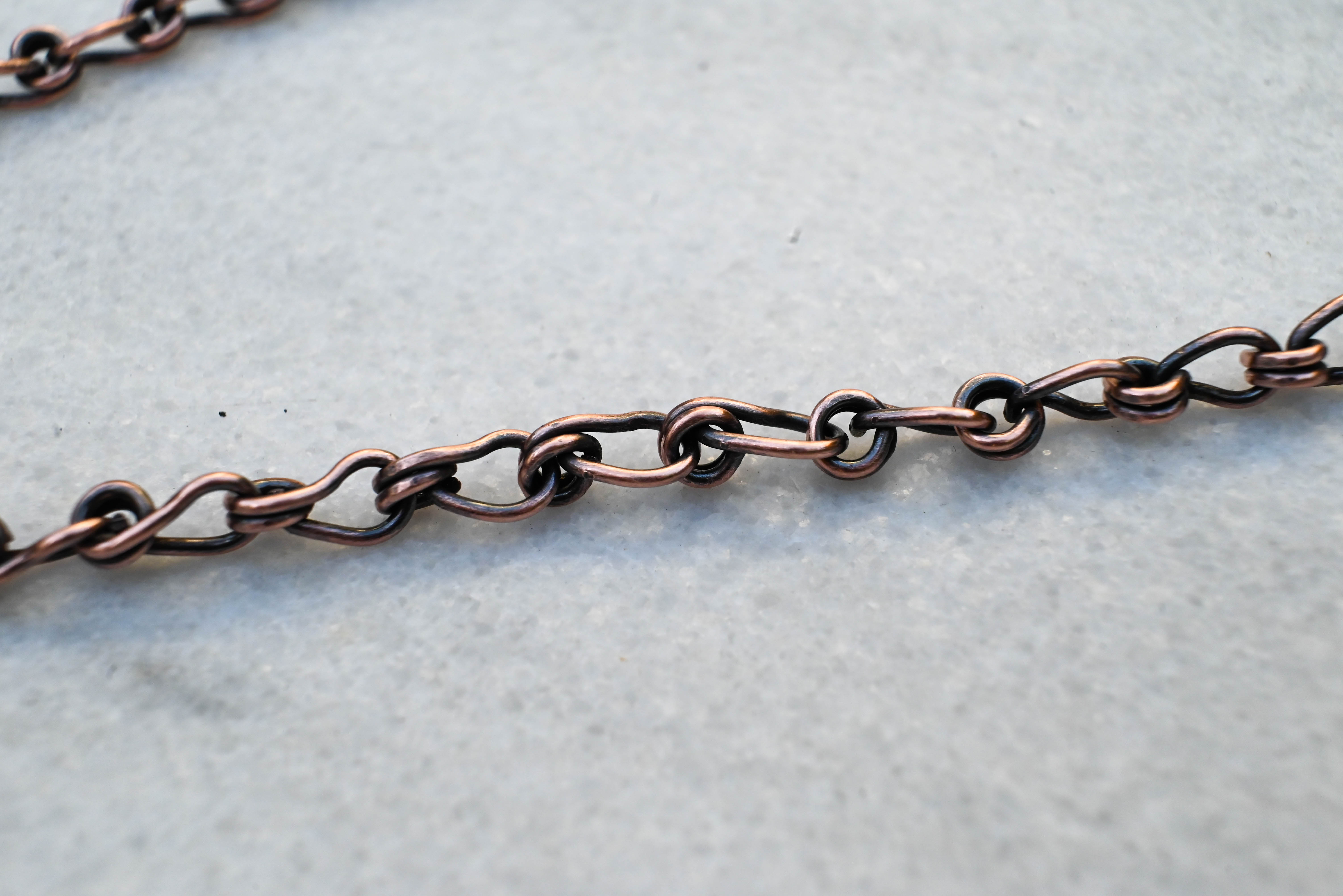 Κρίκοι χαλκού 6.5x12mm κοντινό SILVERstro