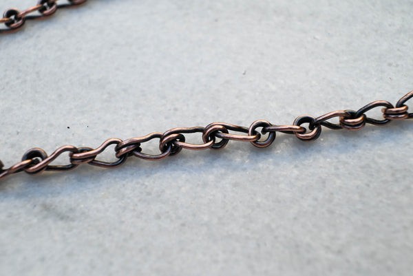 Κρίκοι χαλκού 6.5x12mm κοντινό SILVERstro
