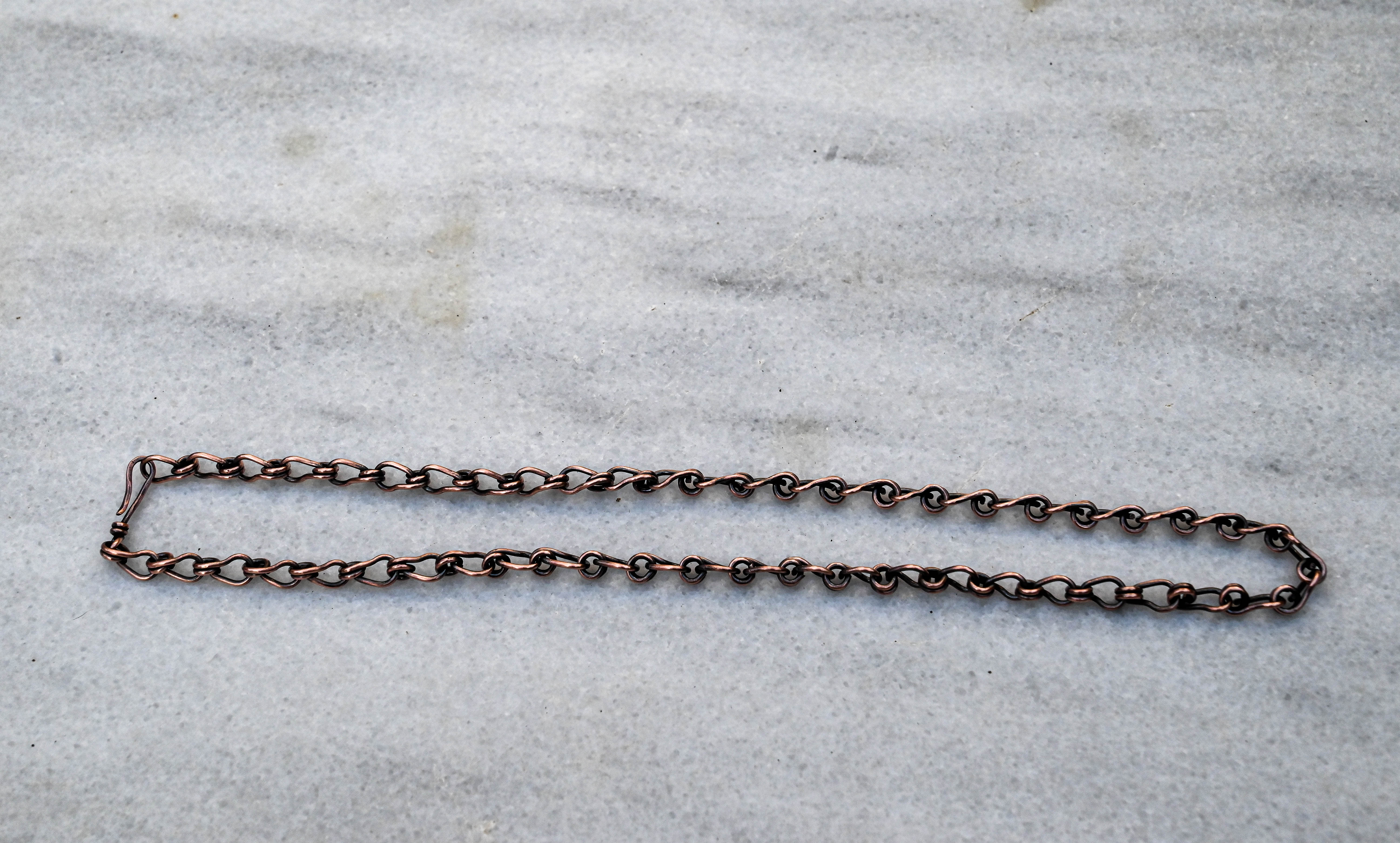 χαλκινο κολιε χειροποιητο unisex SILVERstro