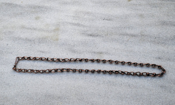 χαλκινο κολιε χειροποιητο unisex SILVERstro