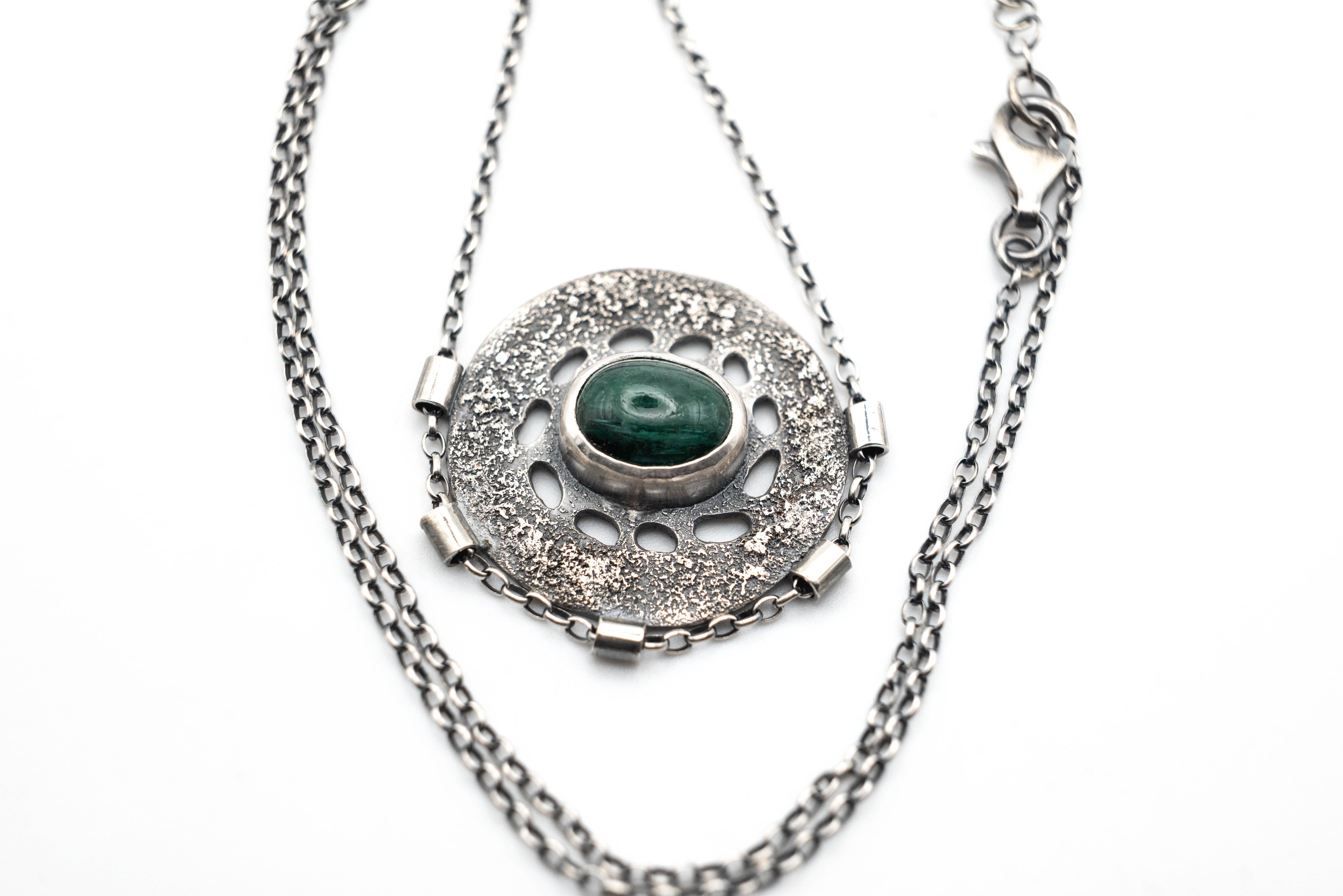 χειροποιητα κολιε με ημυπολιτιμους λιθους