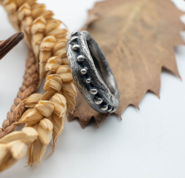 Ασημένιο μασίφ δαχτυλίδι