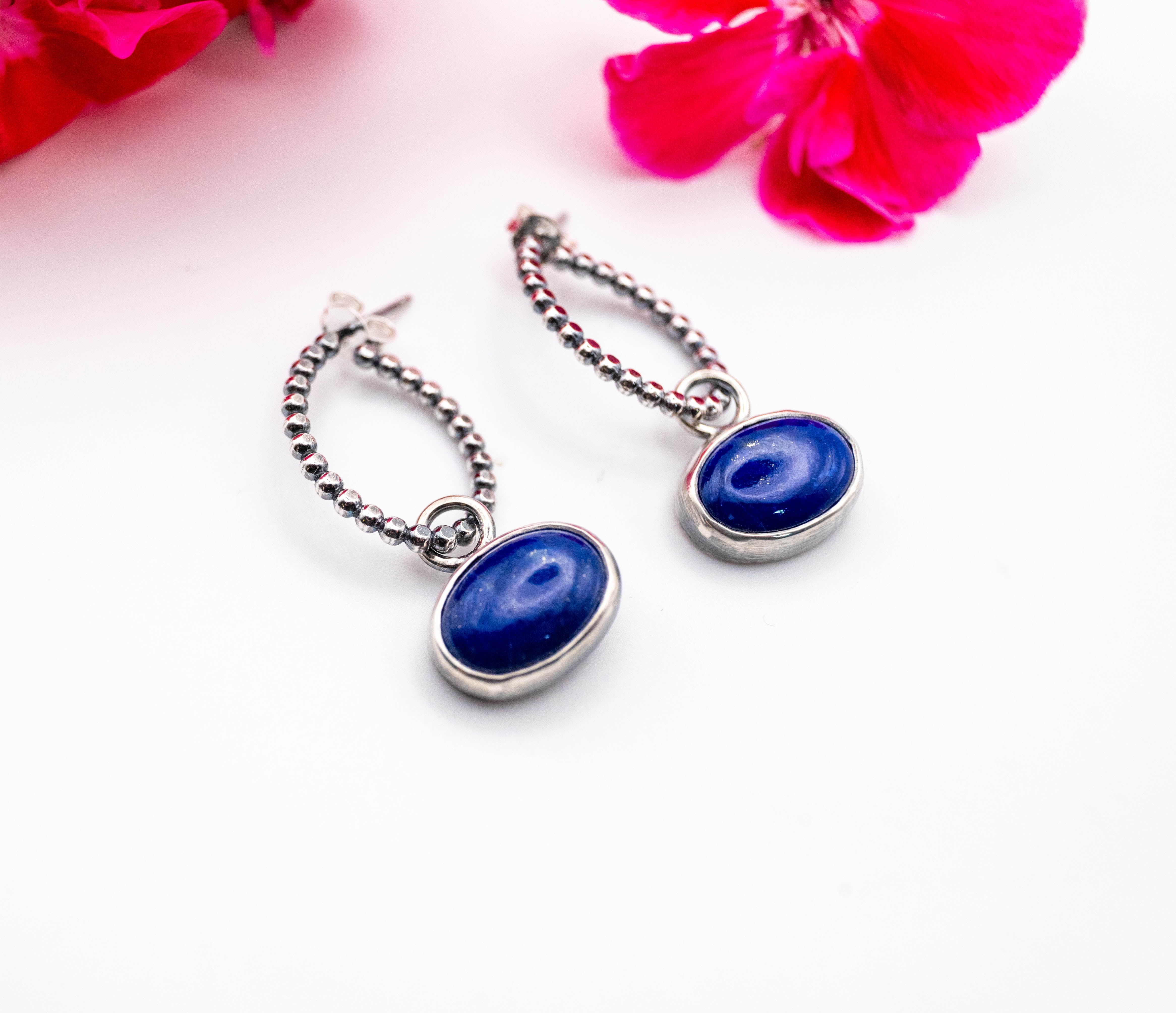 ασημένια σκουλαρικια