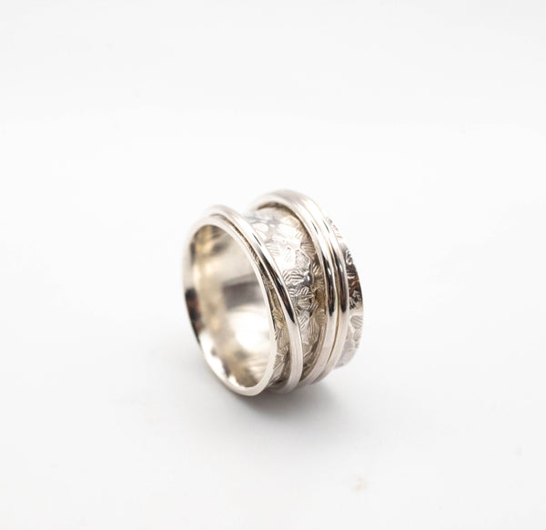 spinner  δαχτυλιδια silverstro