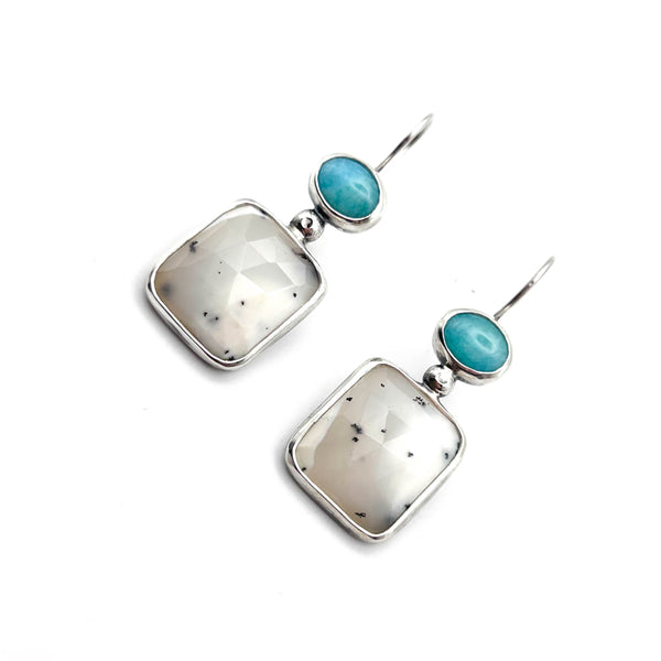 μοναδικα ιδιαίτερα  χειροποιητα σκουλαρικια απο ασημι με ενεργειακες πετρες