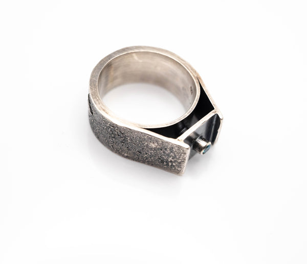 Ασημένιο Δαχτυλίδι Industrial-Unisex - SILVERstro Κοσμήματα