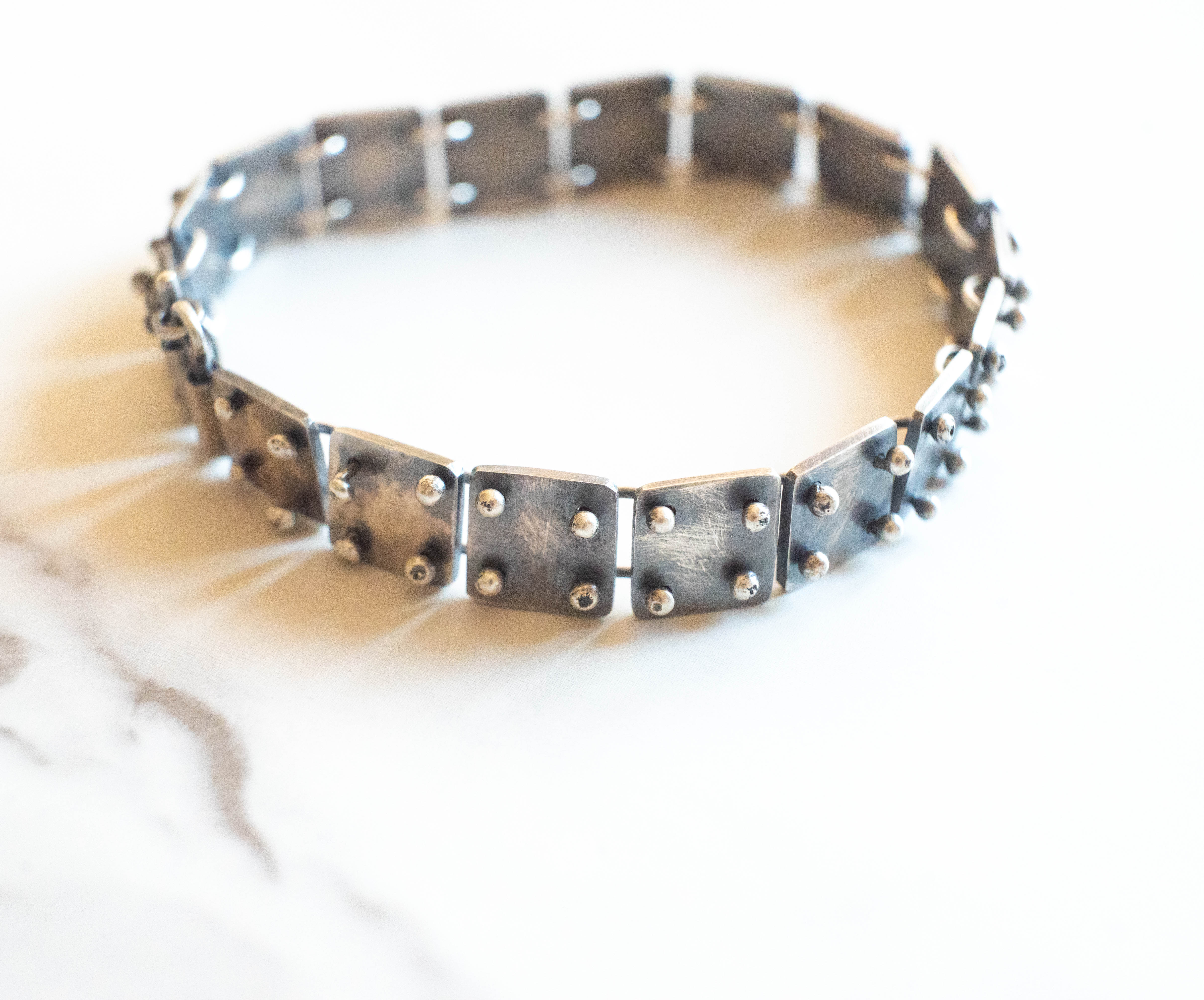 Χειροποίητο ασημένιο βραχιόλι UNISEX - SILVERstro Κοσμήματα