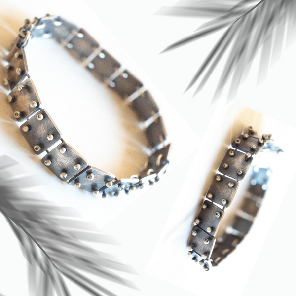 Χειροποίητο ασημένιο βραχιόλι UNISEX - SILVERstro Κοσμήματα