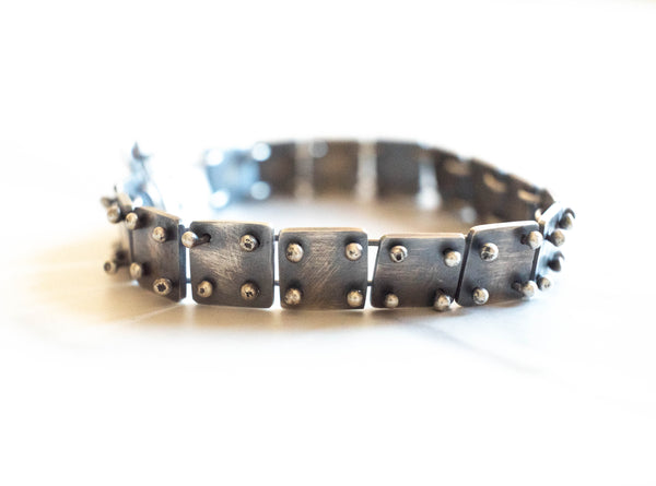 Χειροποίητο ασημένιο βραχιόλι UNISEX - SILVERstro Κοσμήματα