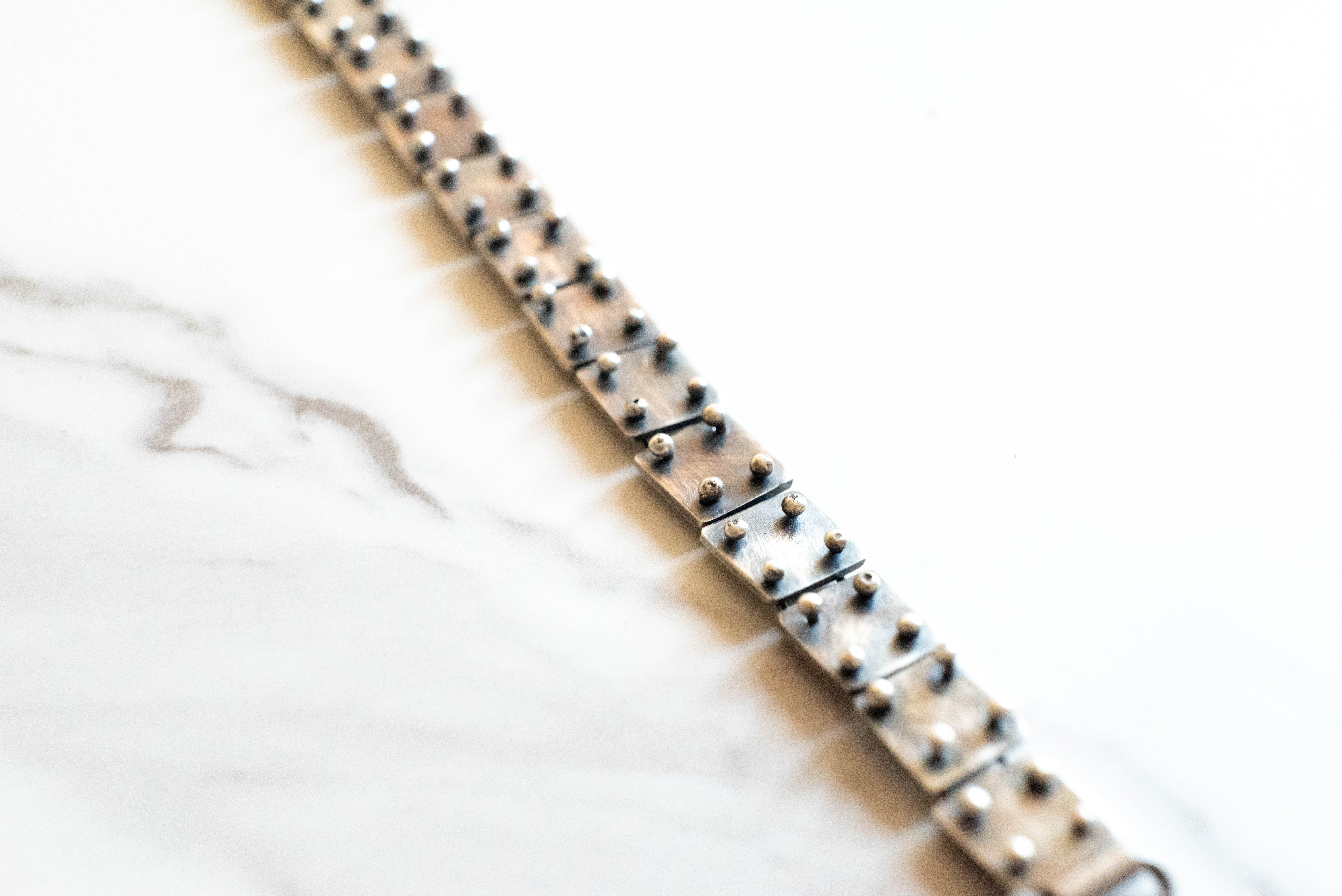 Χειροποίητο ασημένιο βραχιόλι UNISEX - SILVERstro Κοσμήματα