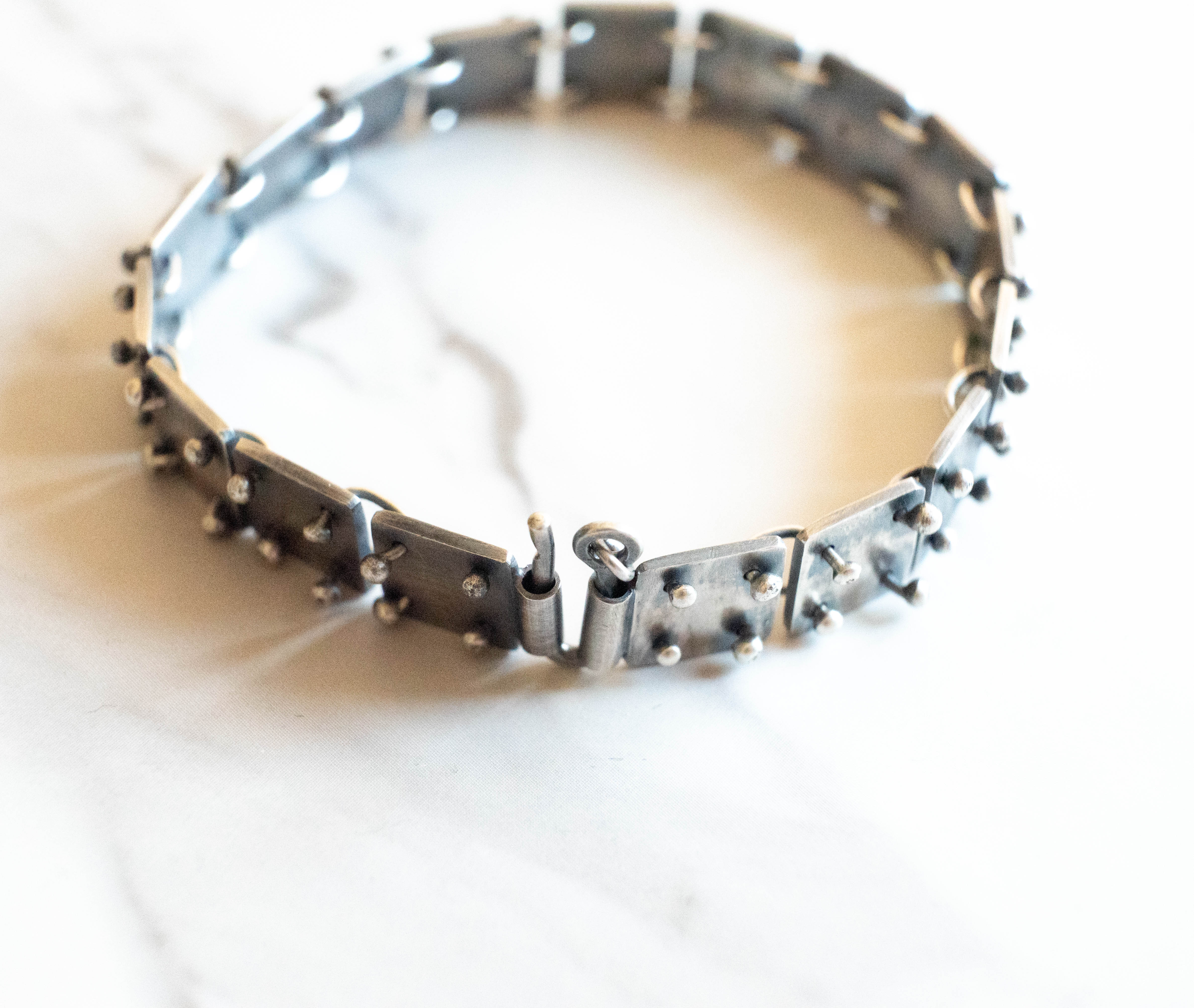 Χειροποίητο ασημένιο βραχιόλι UNISEX - SILVERstro Κοσμήματα