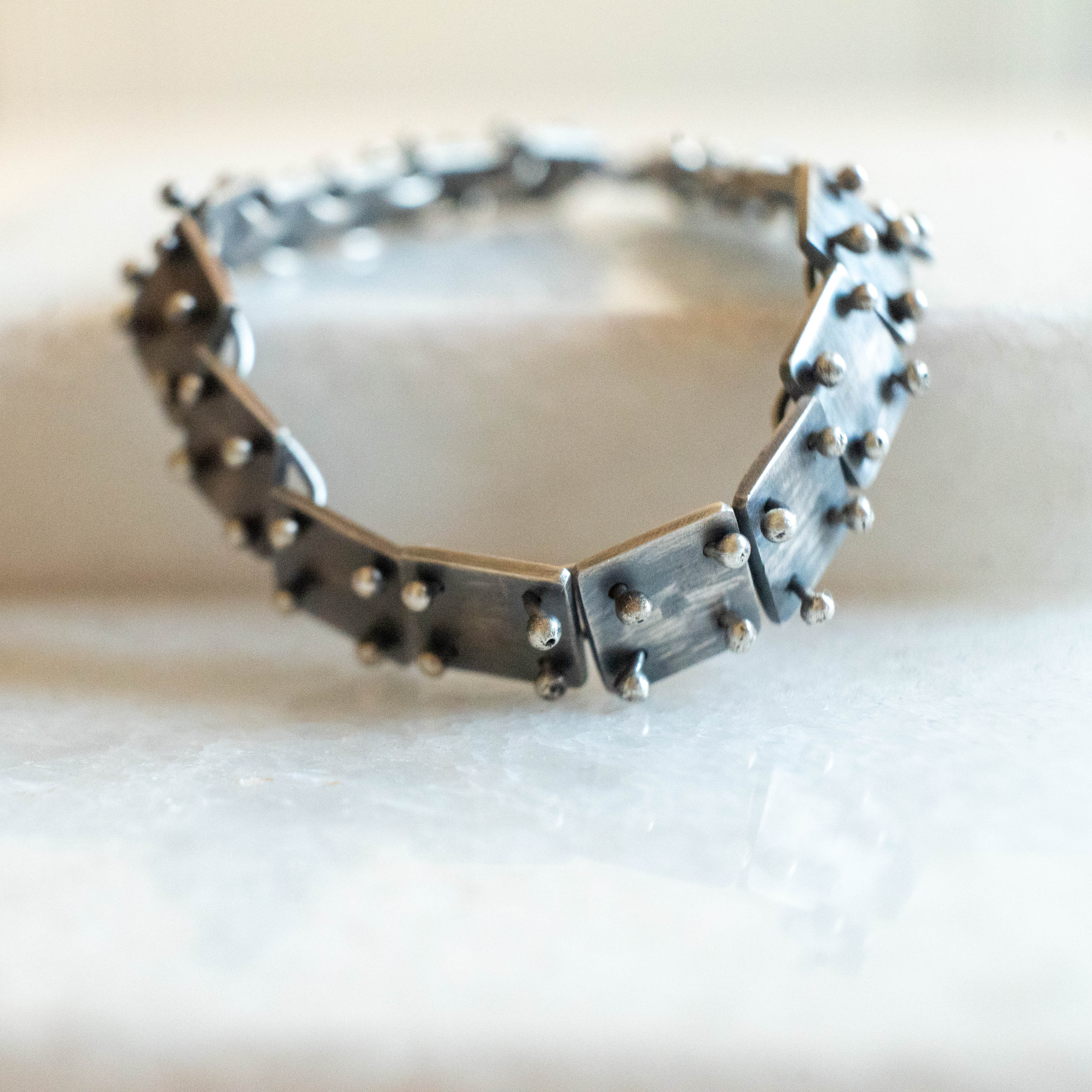 Χειροποίητο ασημένιο βραχιόλι UNISEX - SILVERstro Κοσμήματα