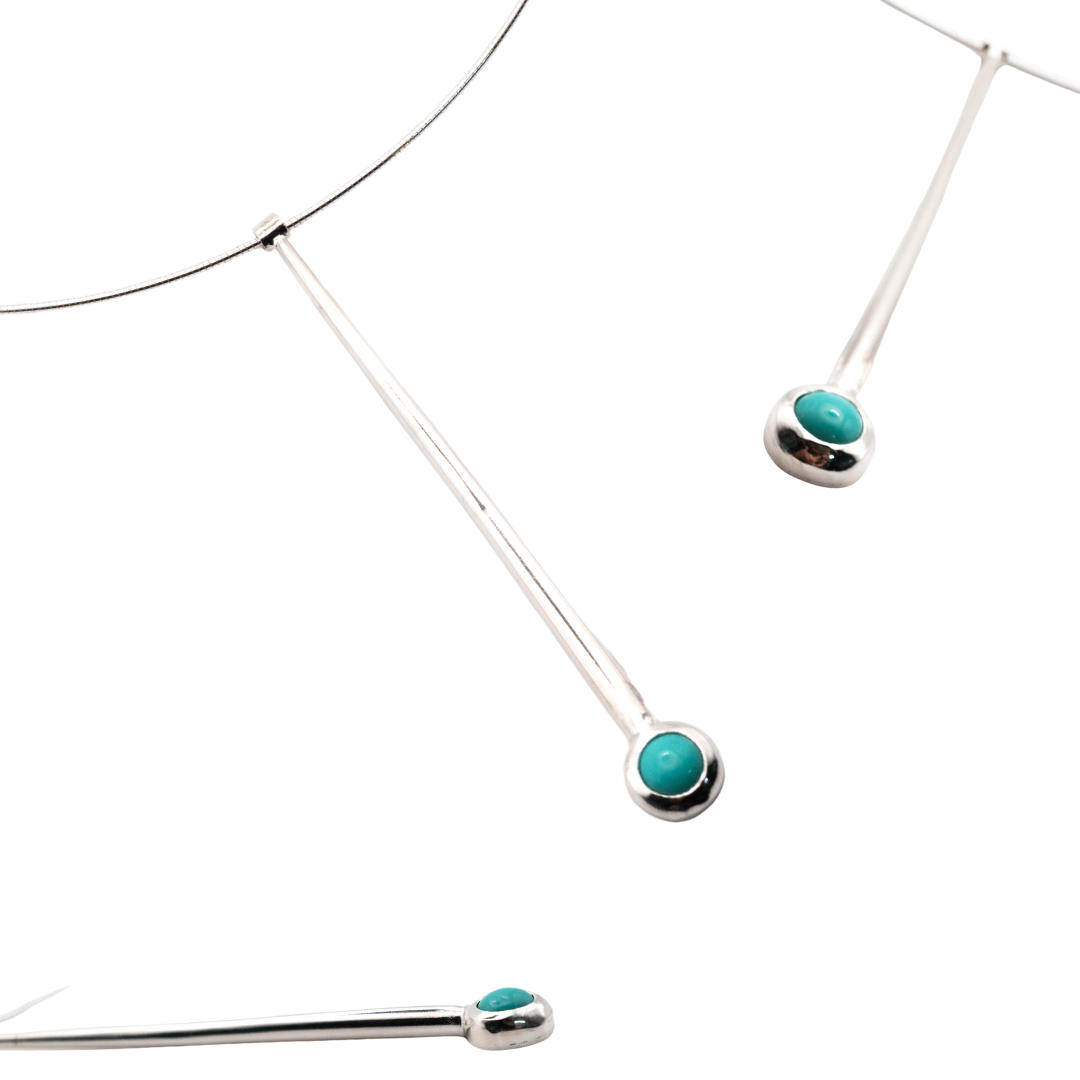 minimalist ασημενιο κολιε