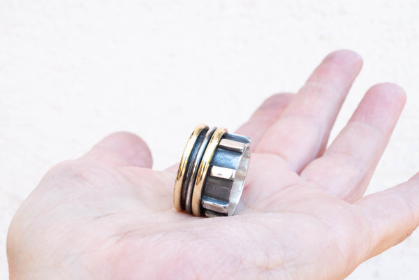 Ιδιαίτερο δώρο spinner ασήμι 925 ορείχαλκος 15mm – SILVERstro