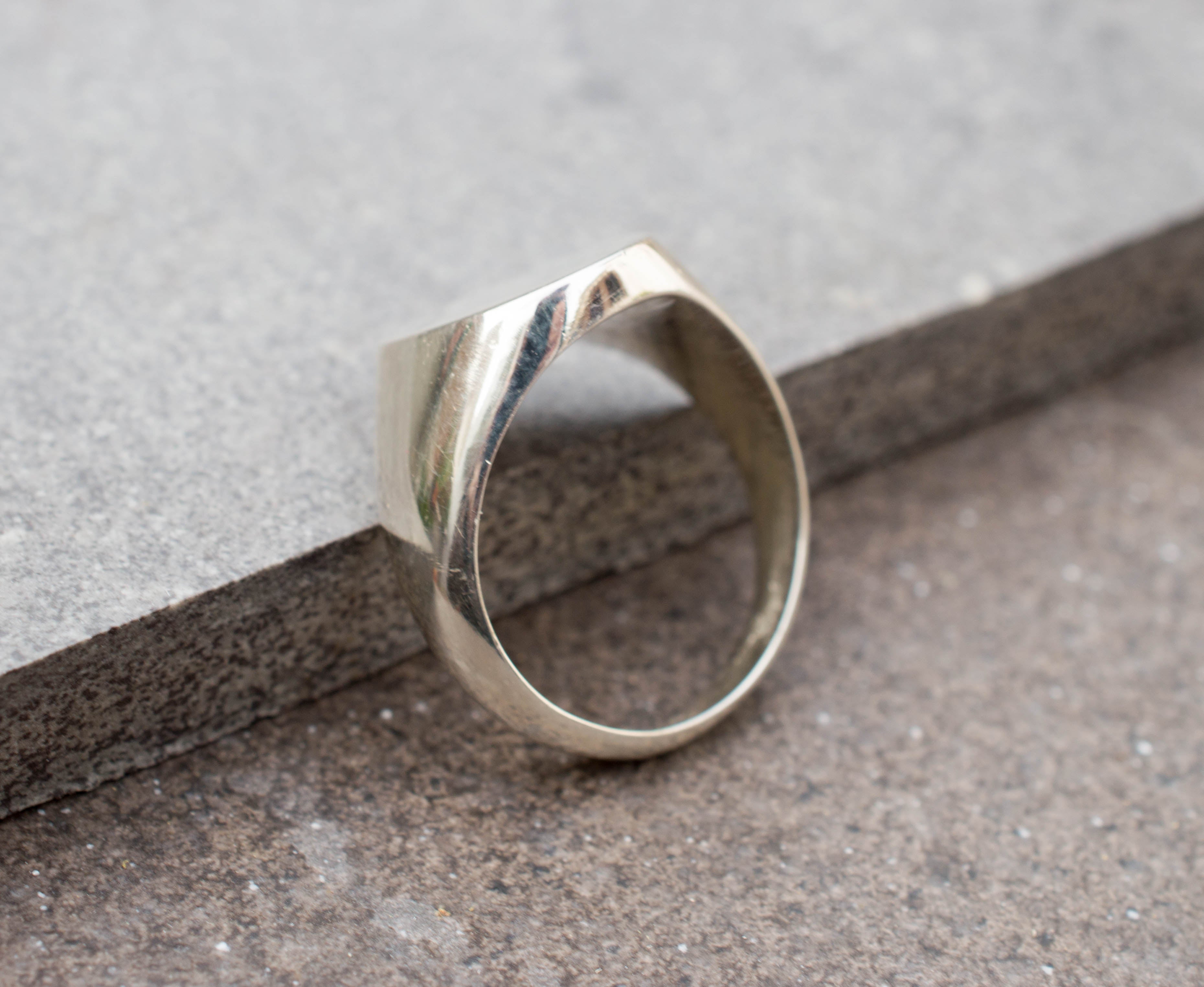 Δαχτυλίδι SIGNET Ασημένιο