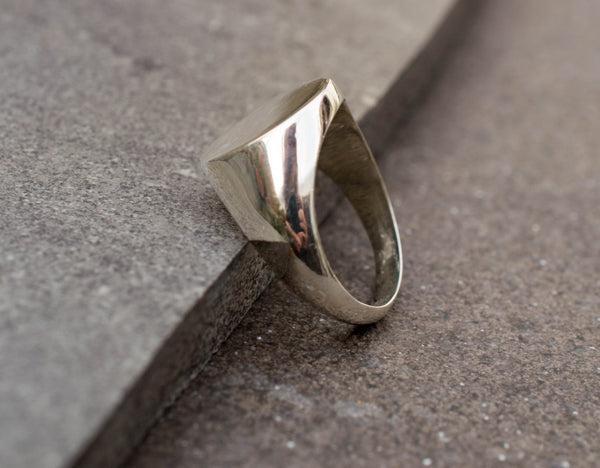 Δαχτυλίδι SIGNET Ασημένιο