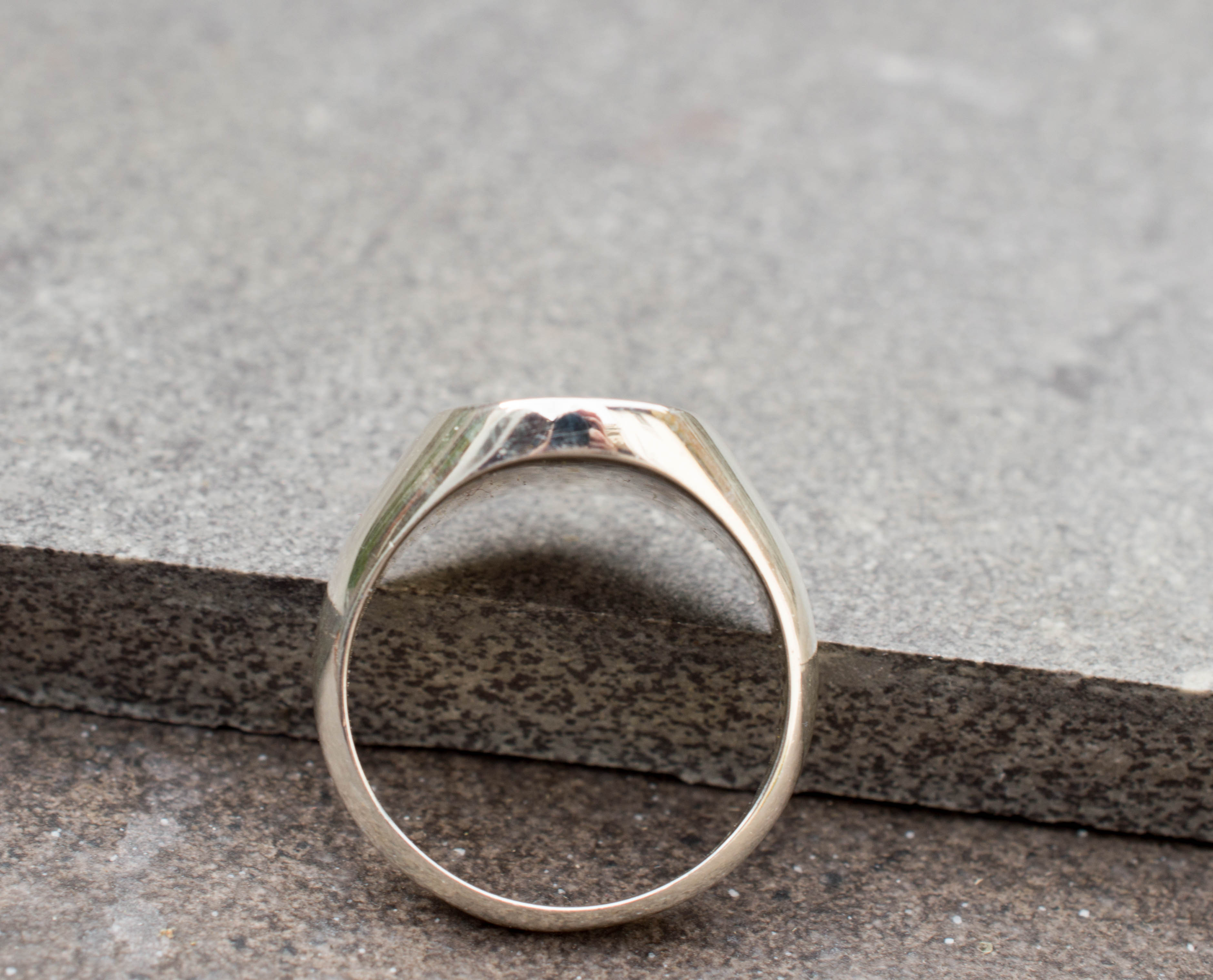 Δαχτυλίδι SIGNET Ασημένιο