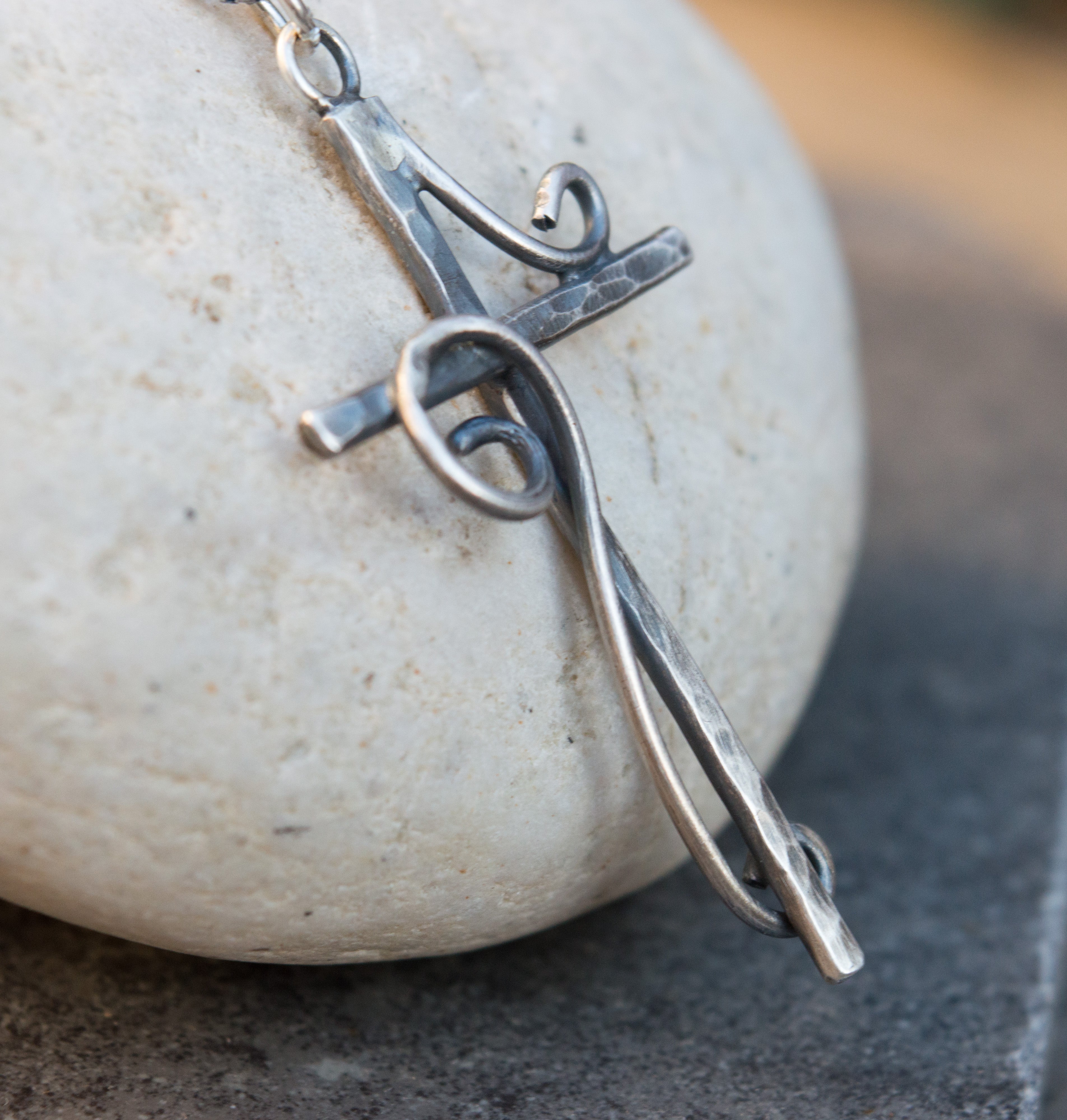 Ασημένιος γυναικείος σταυρός