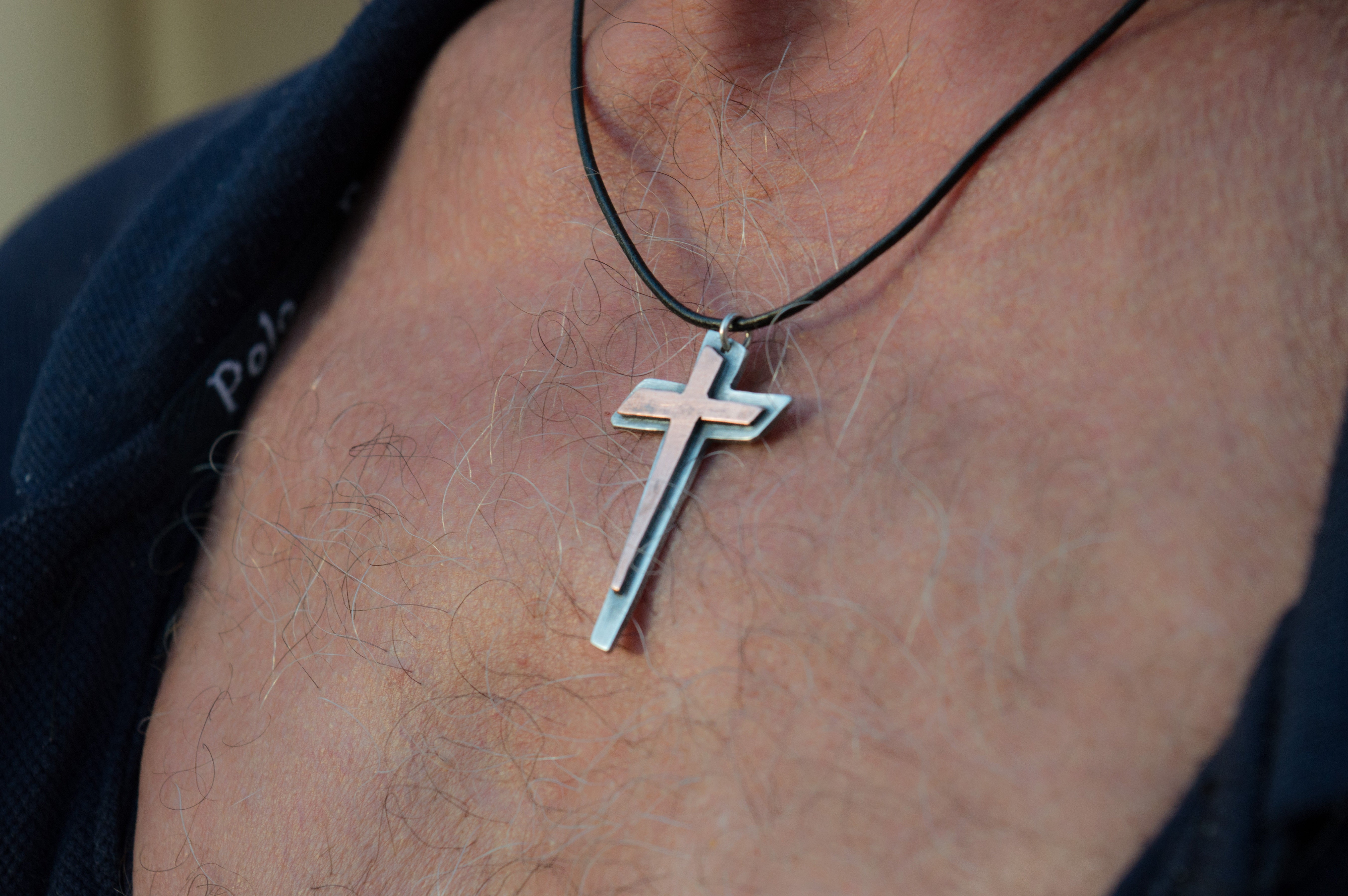 χειροποίητος αντρικός σταυρός