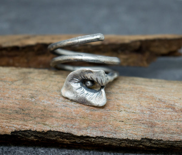 Ασημένιο δαχτυλίδι Κρίνος