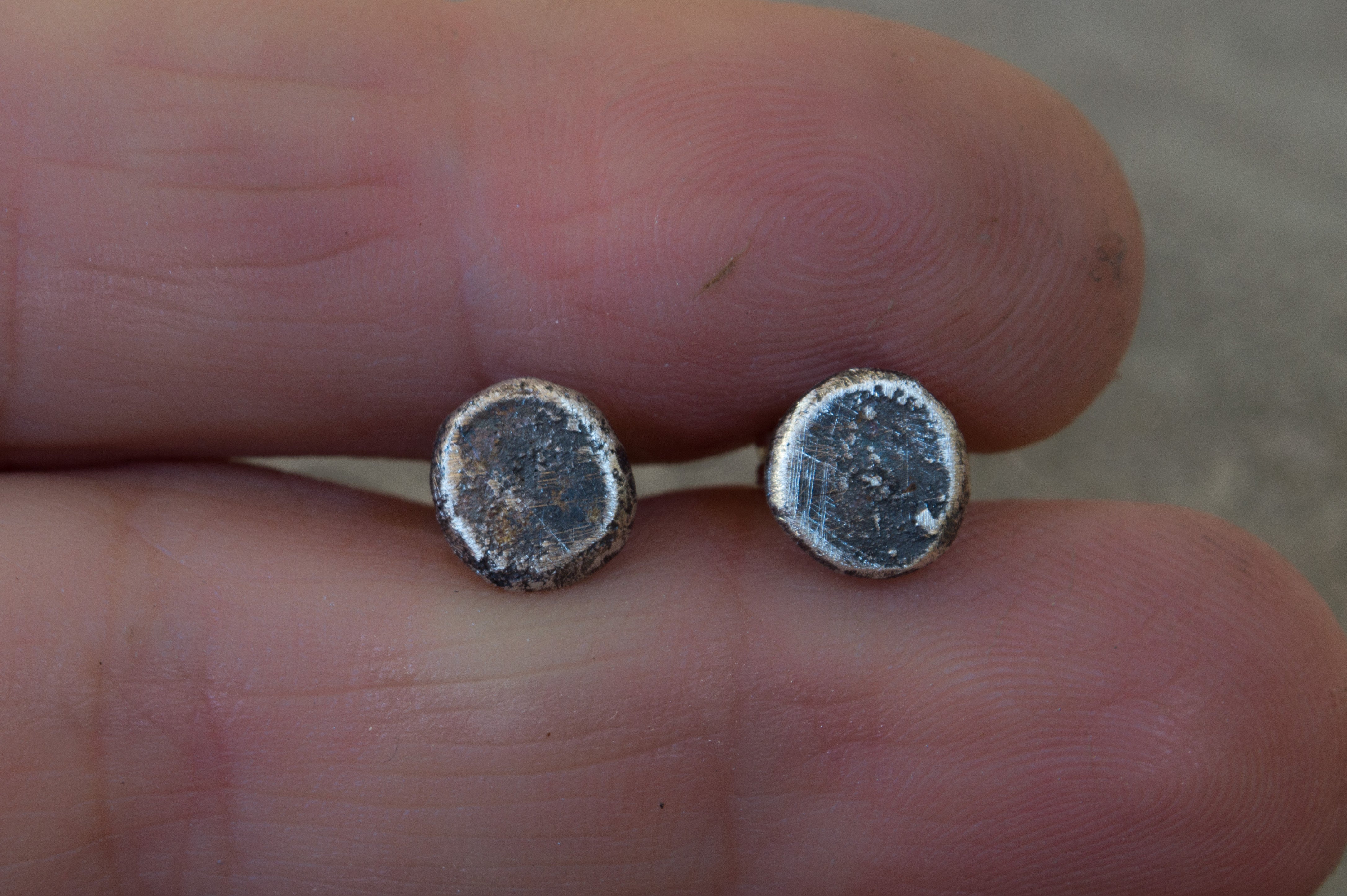 σκουλαρίκια ασημένια καρφωτά