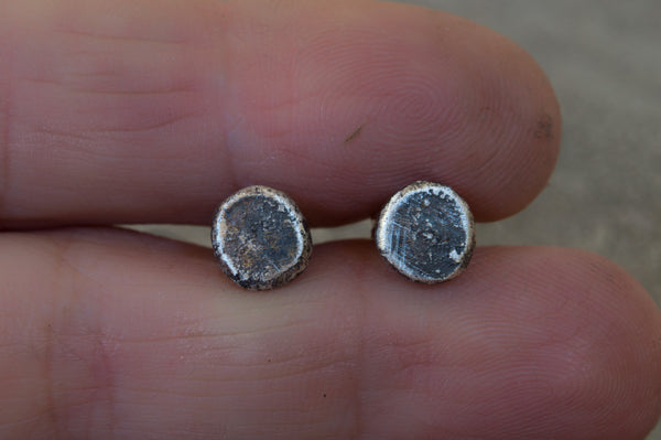 σκουλαρίκια ασημένια καρφωτά