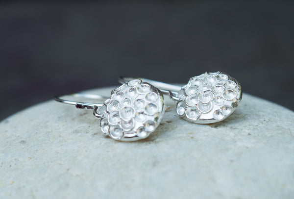 ασημενια κρεμαστα σκουλαρικια