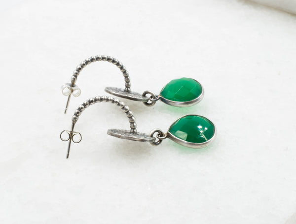 χειροποίητα ασημένια σκουλαρίκια