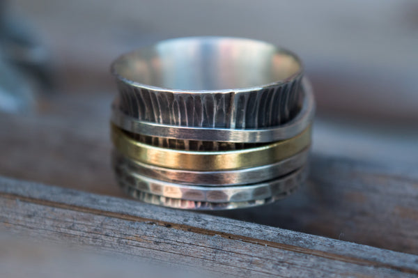 χειροποίητο thumb ring ασημένιο