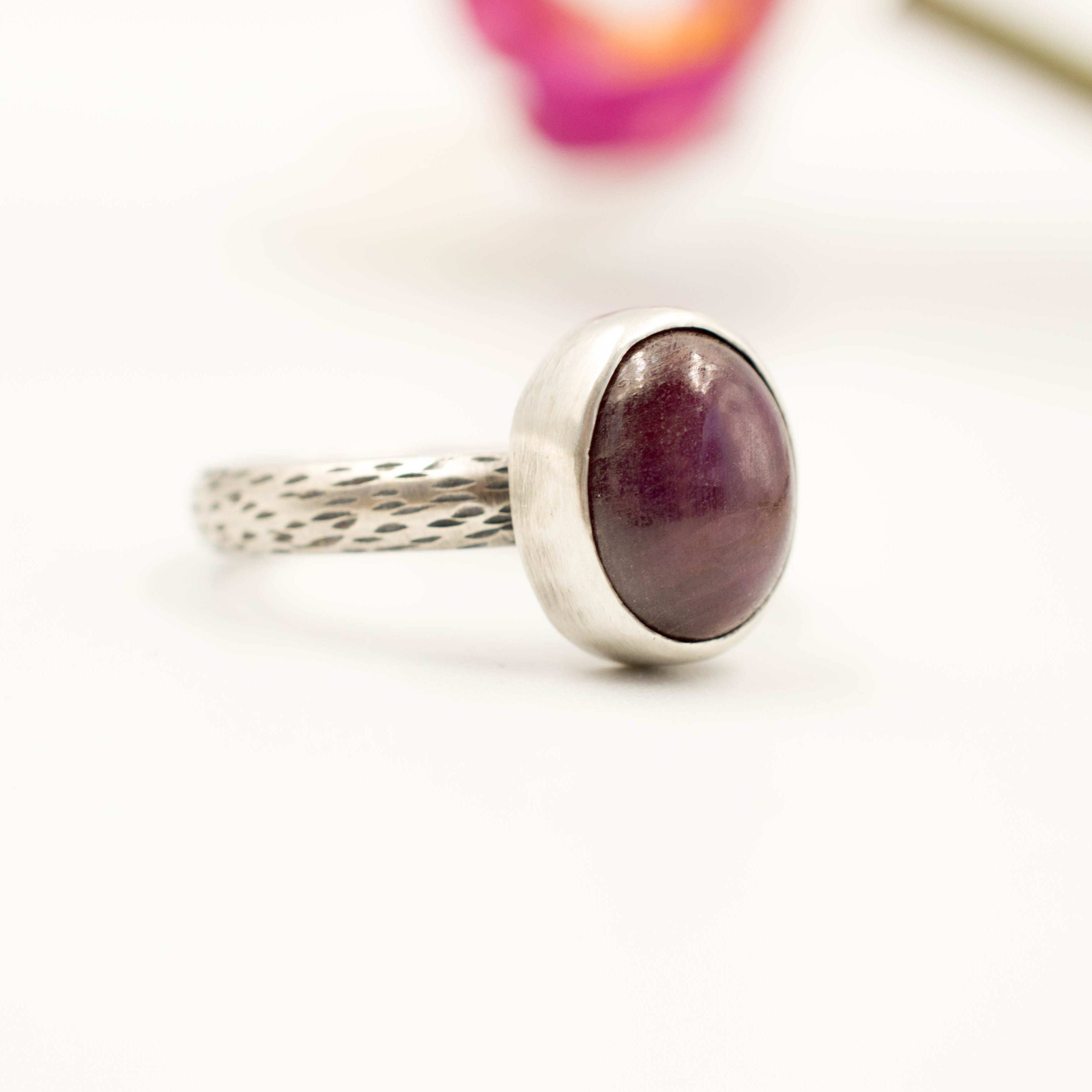 δαχτυλιδι με ρουμπινι