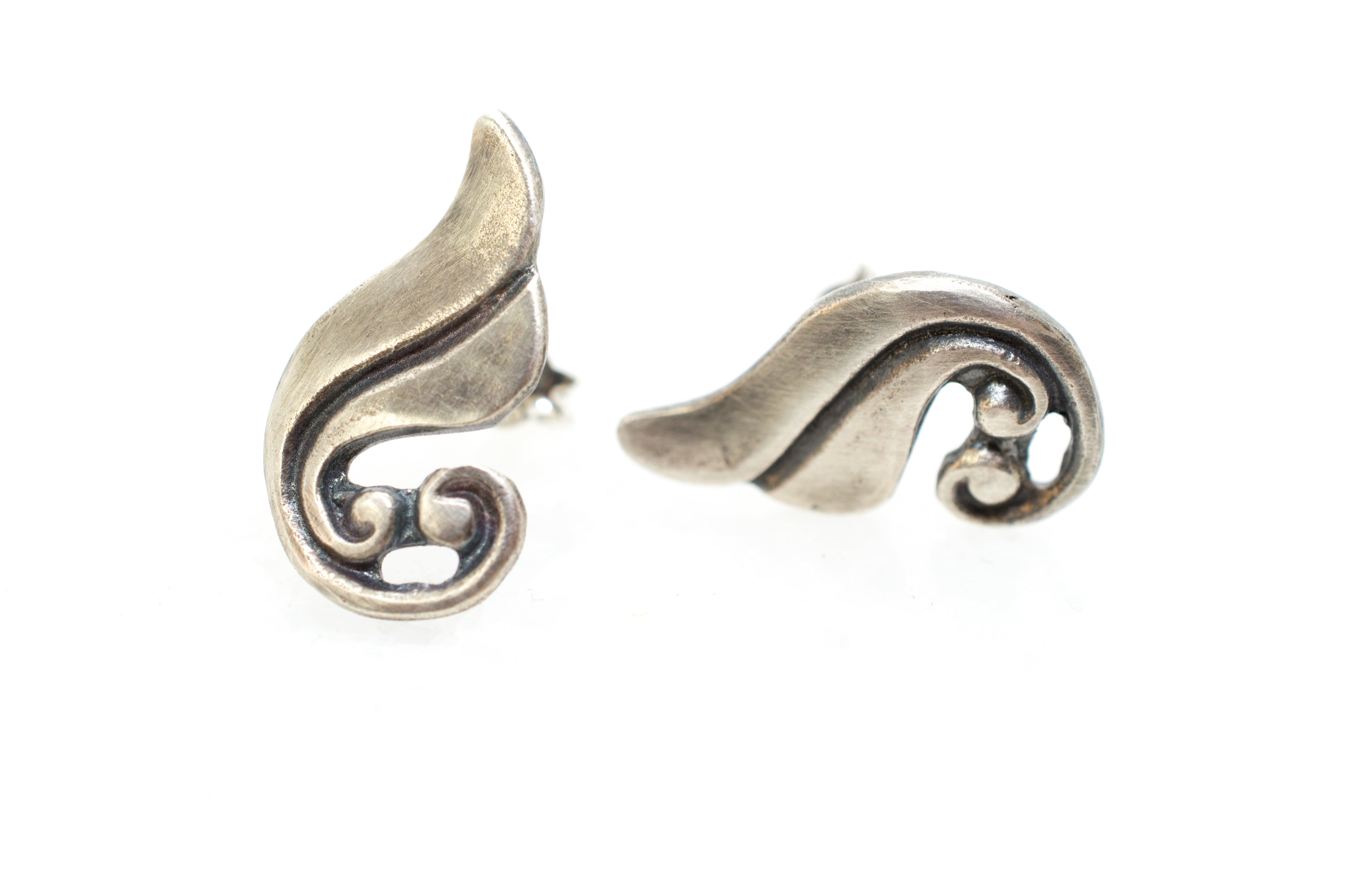 ασημένια σκουλαρικια