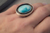 turquoise silver ring